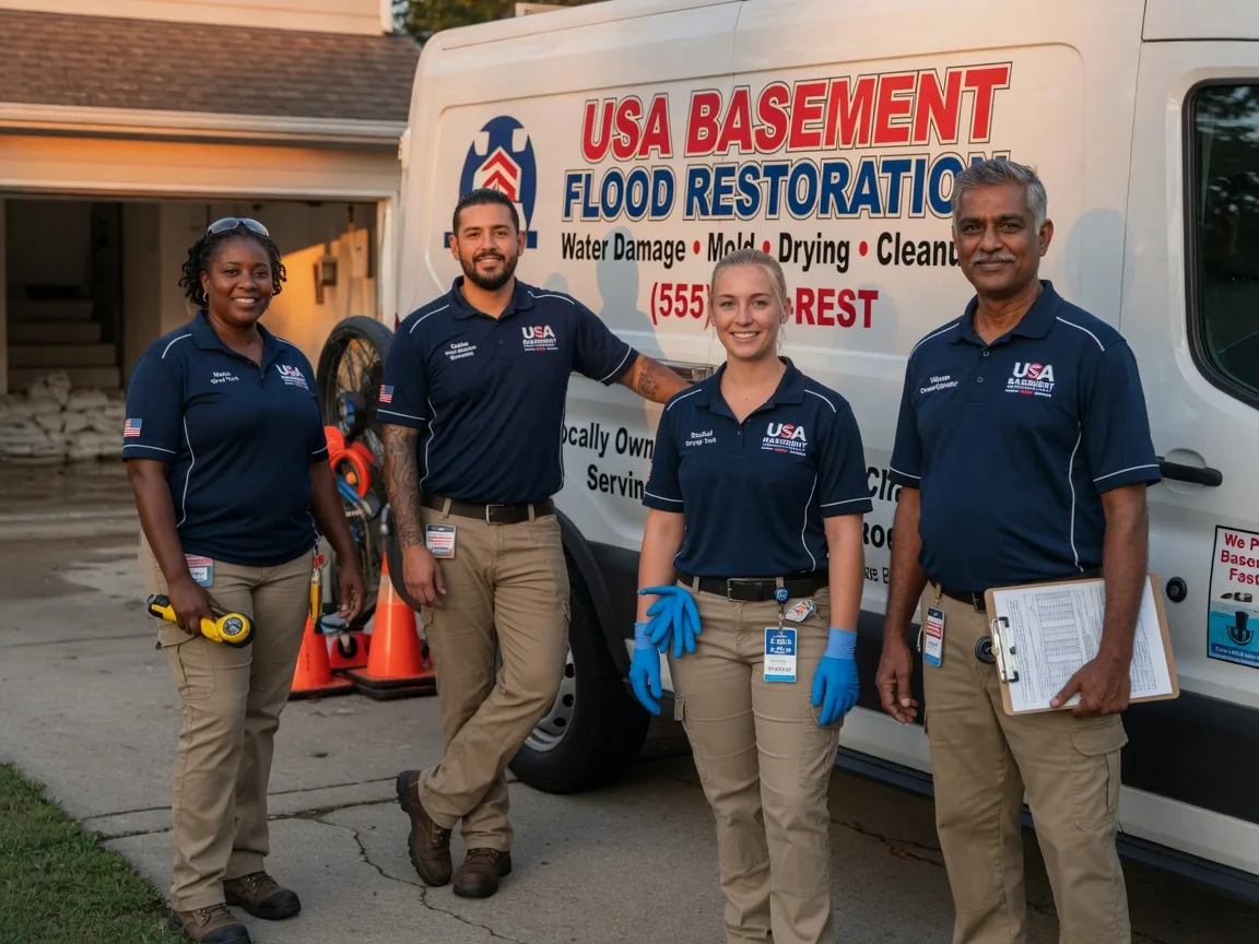 Basement Flood Cleanup company in West Point, TX