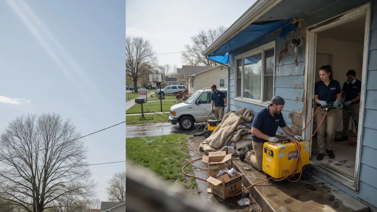 Basement Flood Cleanup in West Point, TX near me
